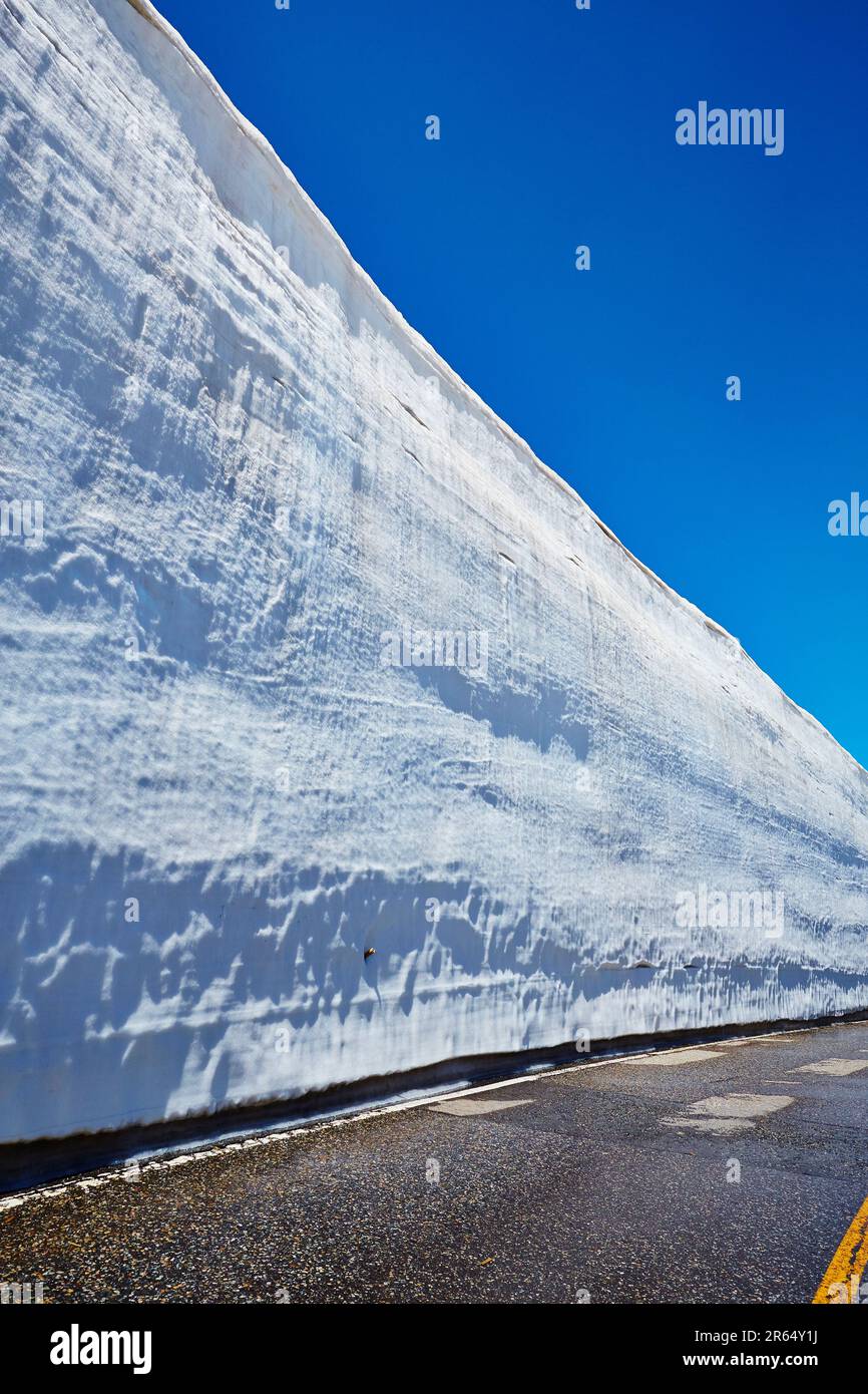 Tateyama Kurobe Alpine Route Stock Photo