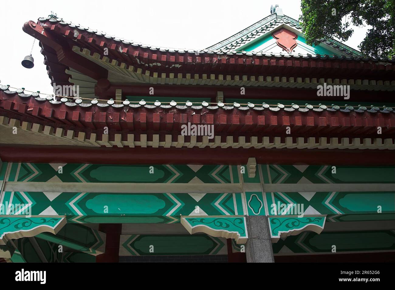 广州市 中國 Guangzhou, China; Temple of the Six Banyan Trees; Tempel der sechs Banyanbäume; 六榕寺 Stock Photo