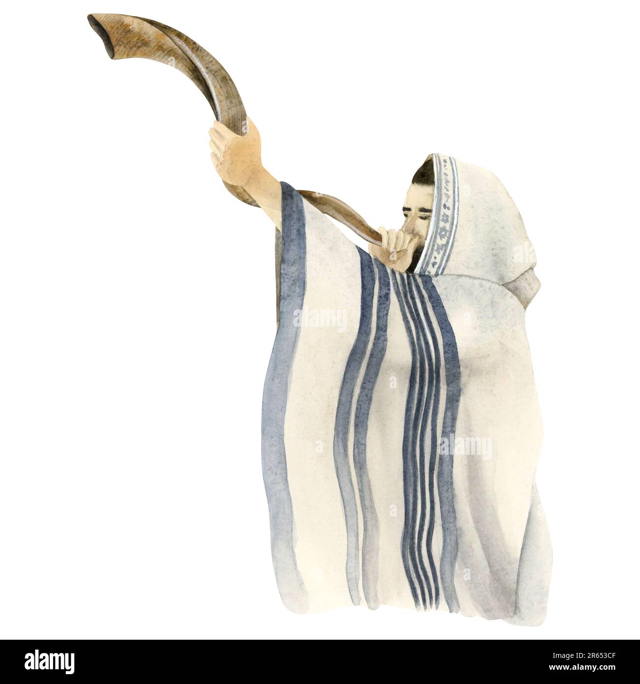 Shofar blowing Cut Out Stock Images & Pictures Alamy