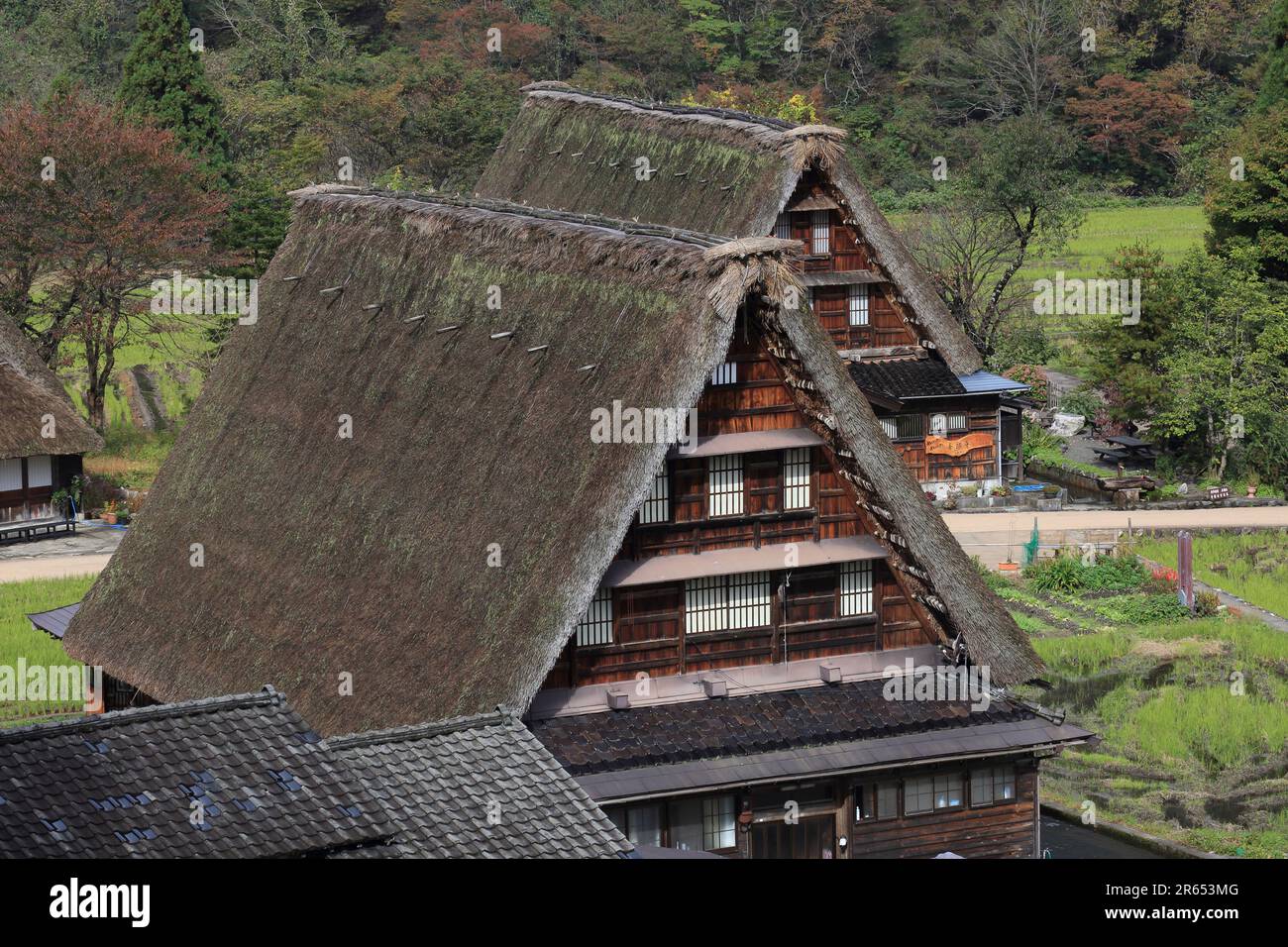 Gokayama (Suganuma Gassho Village) Stock Photo