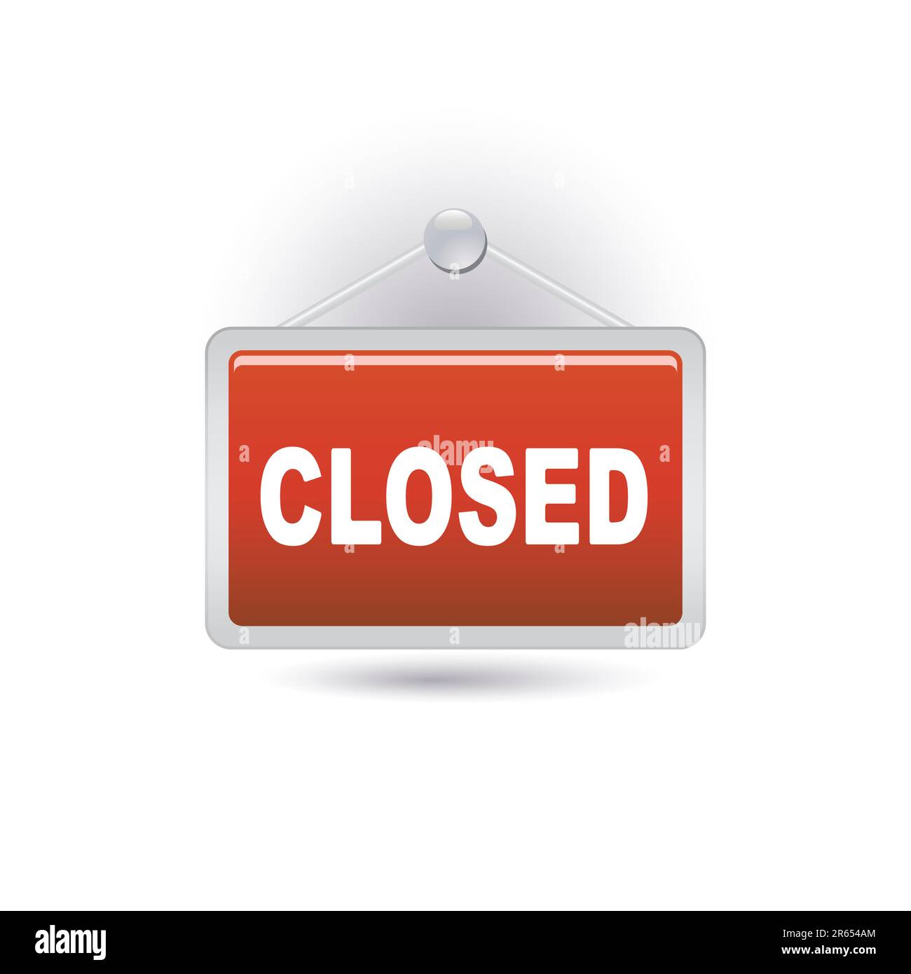 closed sign Stock Vector