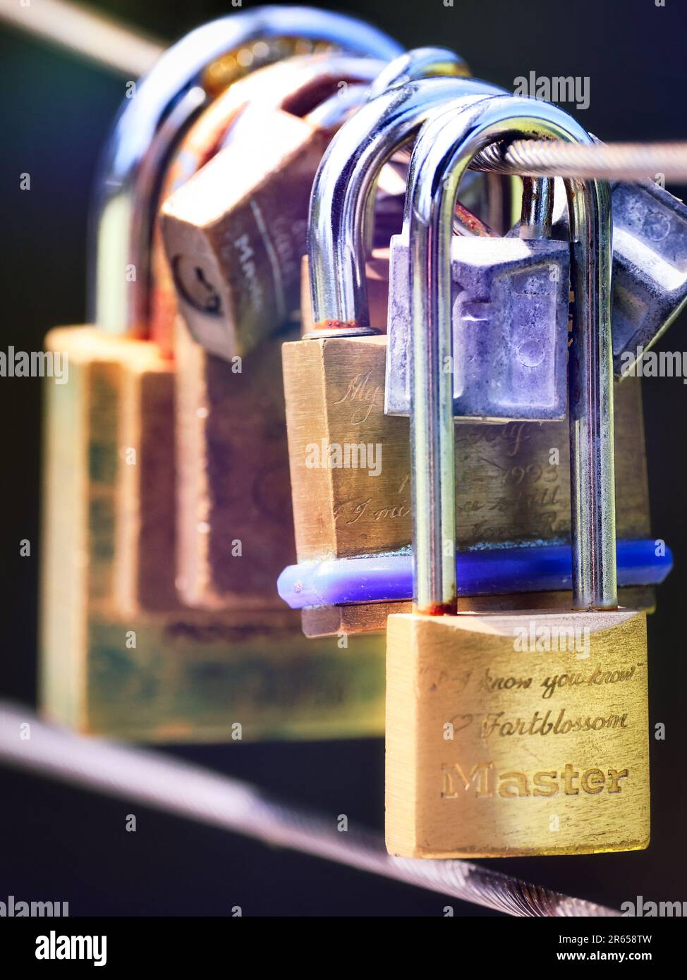 Metallic lockers hi-res stock photography and images - Alamy