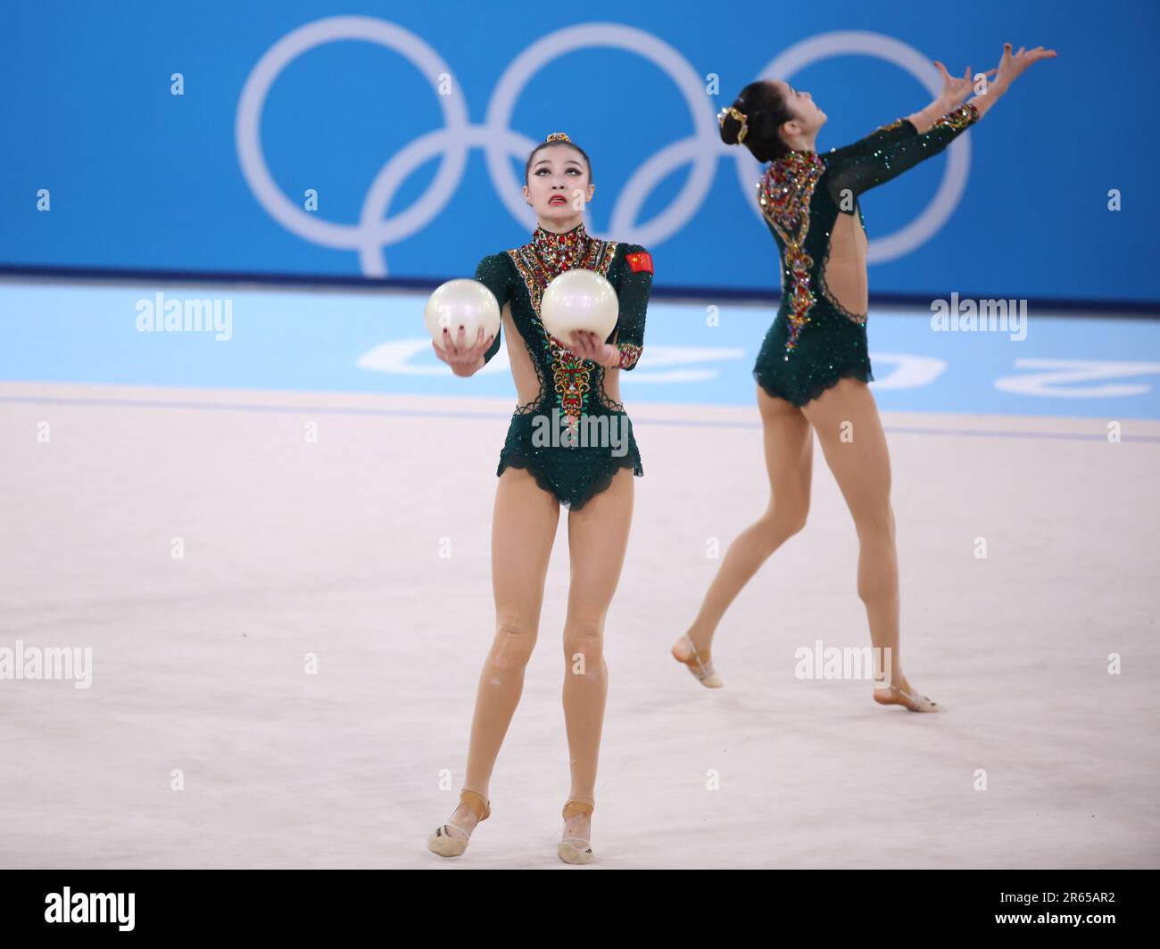 AUG 8, 2021 Tokyo, Japan Guo Qiqi, Hao Ting, Huang Zhangjiayang, Liu