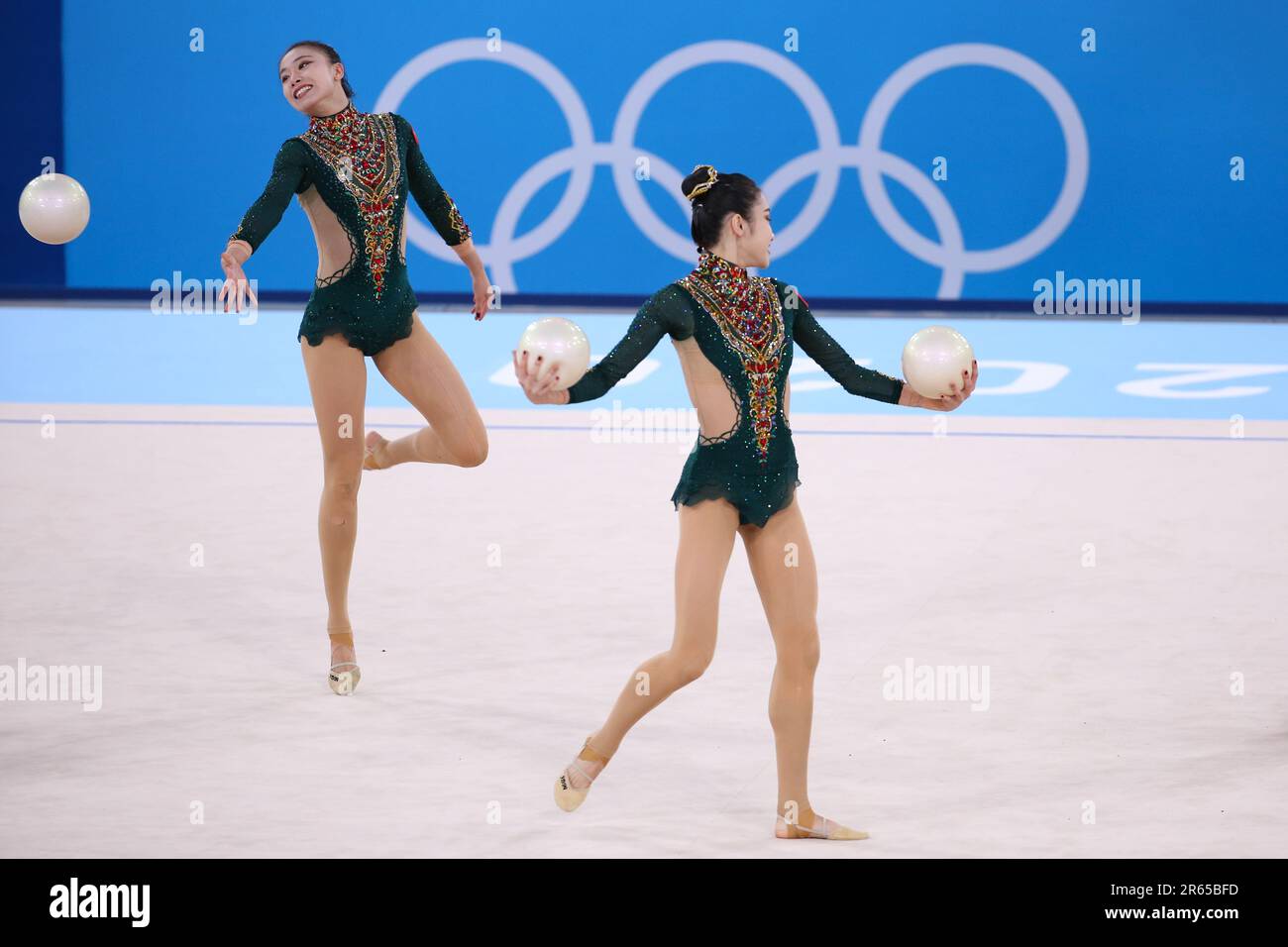 AUG 8, 2021 Tokyo, Japan Guo Qiqi, Hao Ting, Huang Zhangjiayang, Liu