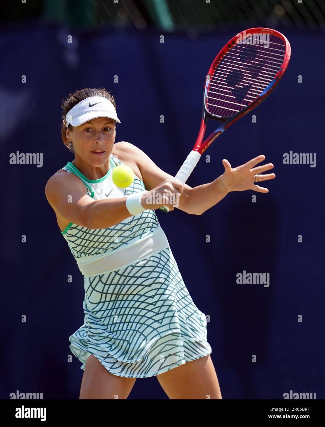 Tatjana Maria in action during her match against Carole Monnet (not ...