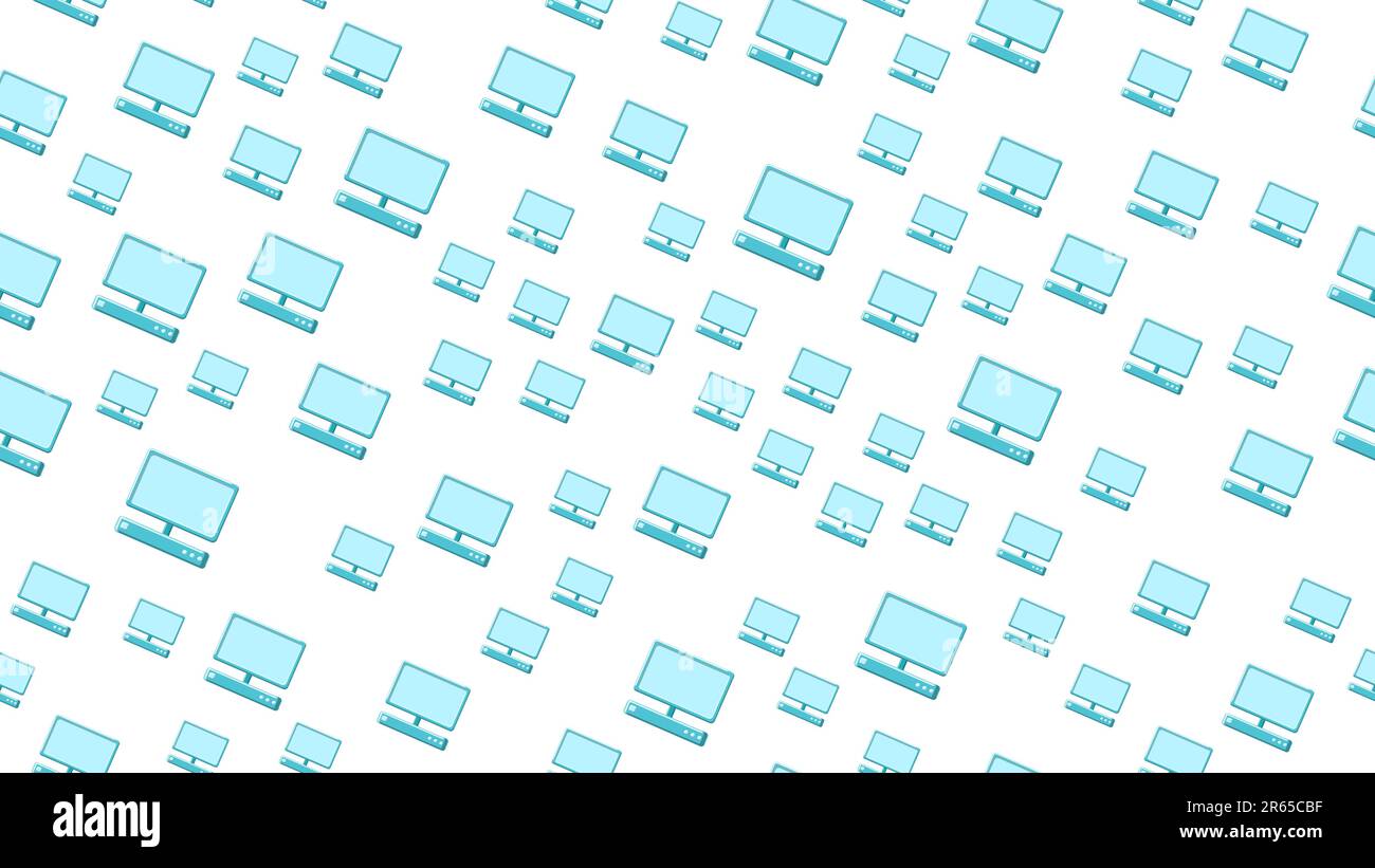 Seamless pattern texture of endless repetitive modern digital laptop ...