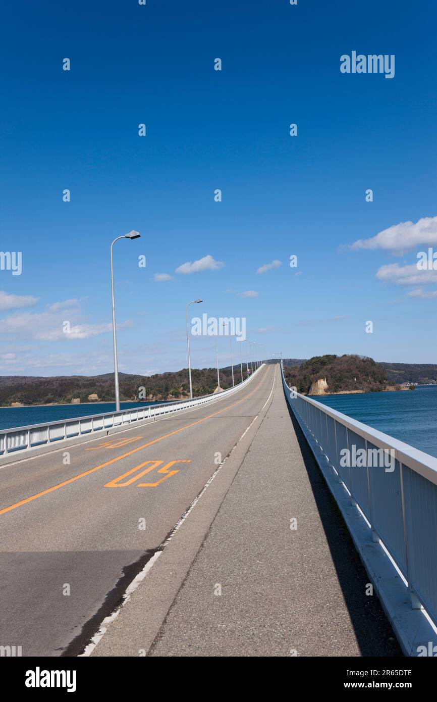 Notojima ?hashi bridge Stock Photo - Alamy