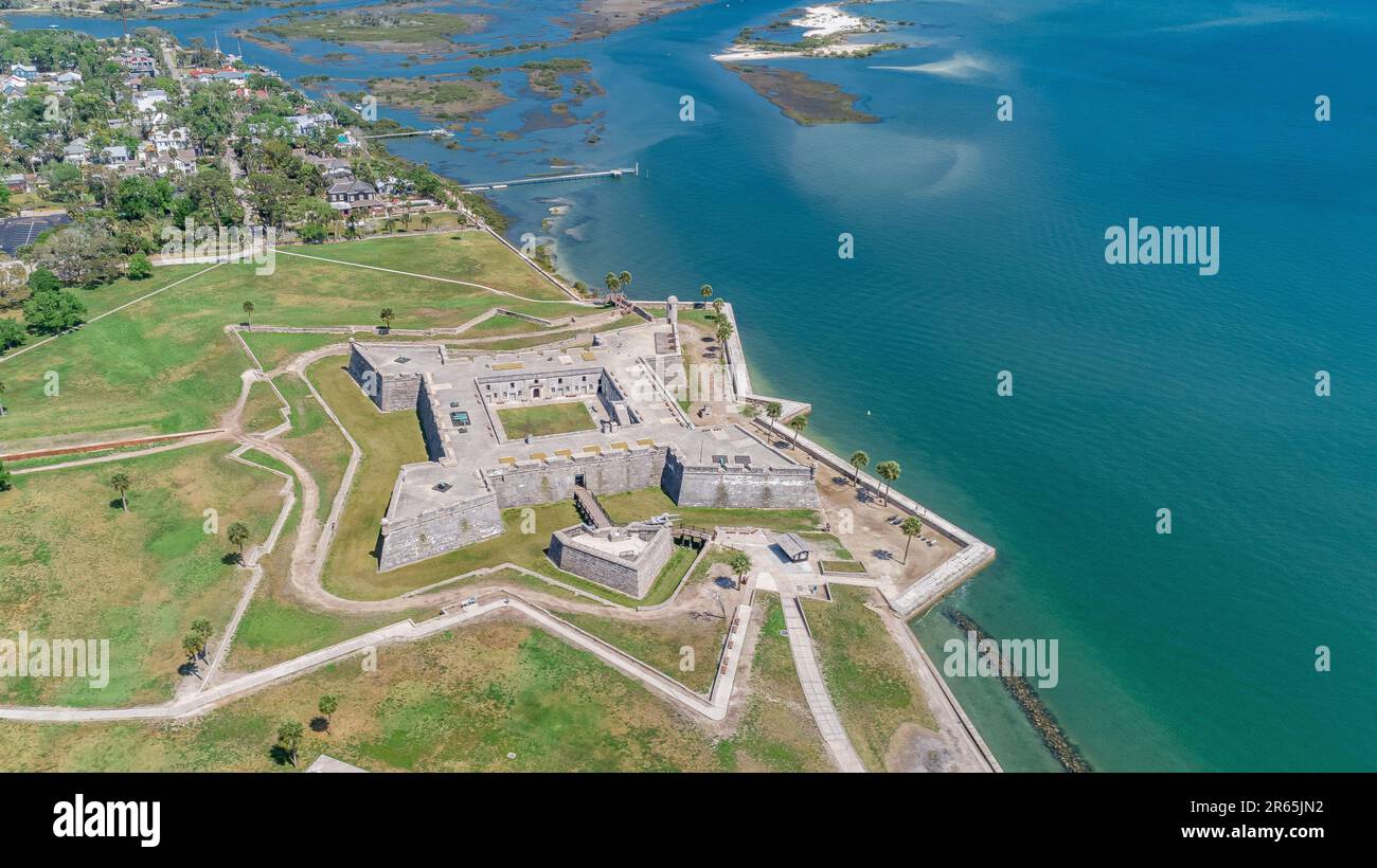 st. augustine fort Stock Photo - Alamy