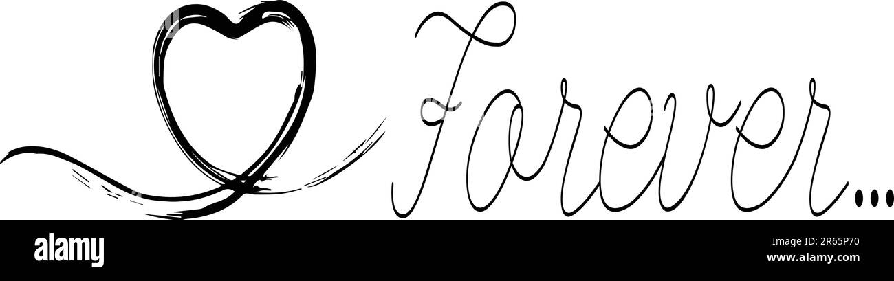The Word Forever In Cursive