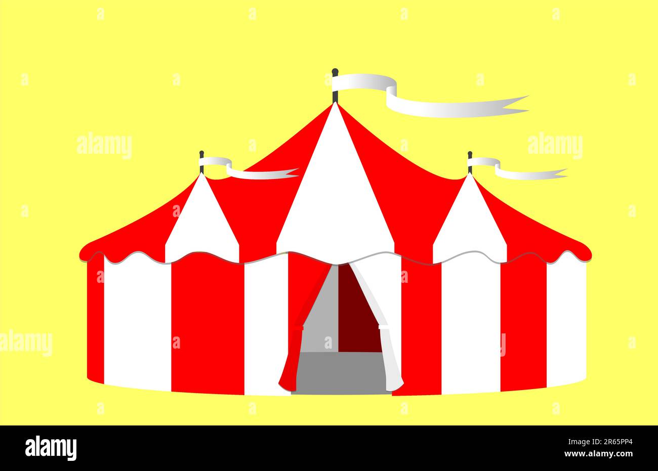 Circus Big Top Tent Illustration Stock Vector Image & Art - Alamy