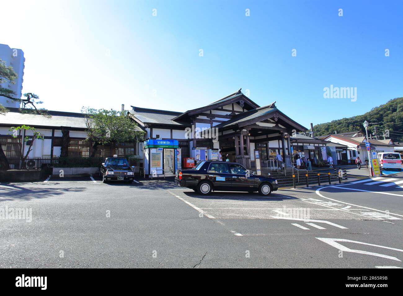 North Exit of Takao Station Stock Photo