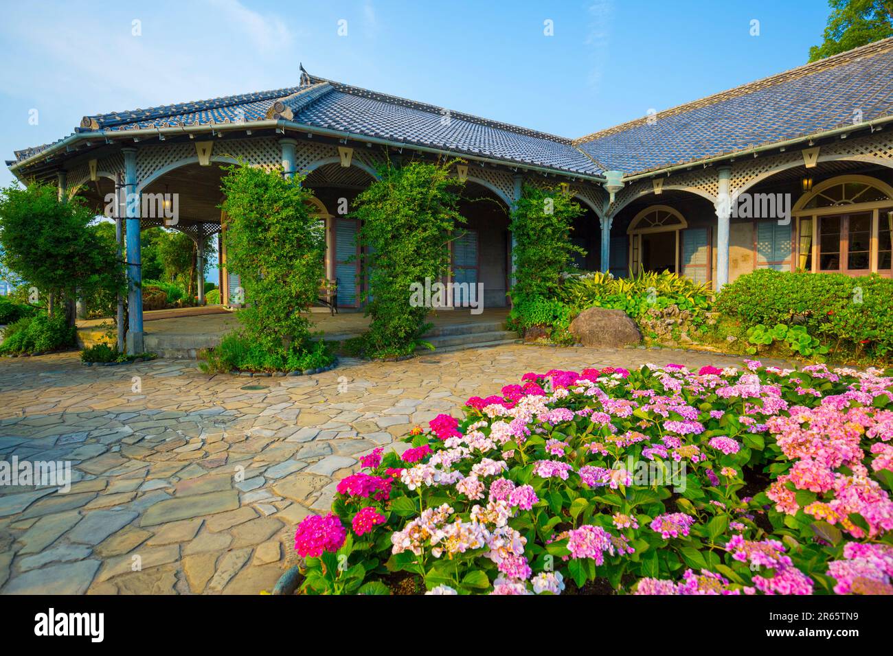 Glover Garden in Nagasaki Stock Photo Alamy