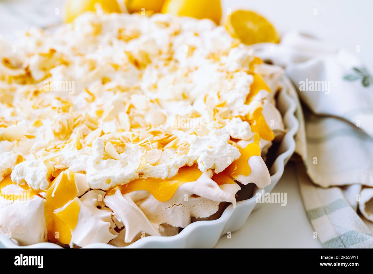 Lemon Meringue Cake, Nigella's Recipes