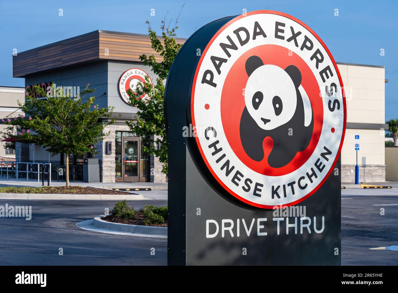 Panda Express restaurant in Jacksonville, Florida. (USA) Stock Photo