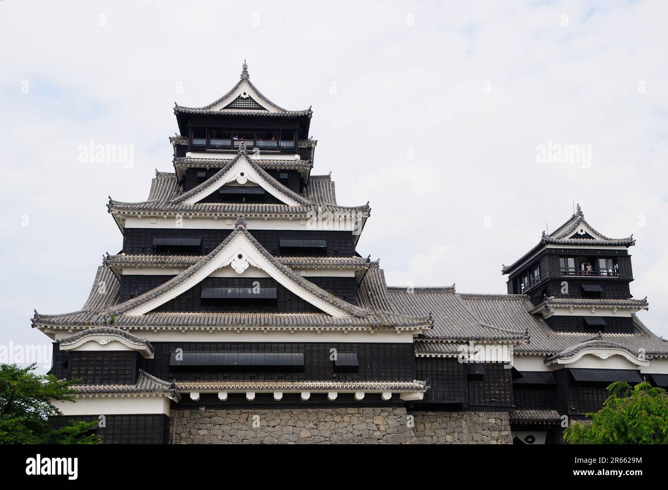 Kumamoto Castle before the earthquake Stock Photo - Alamy