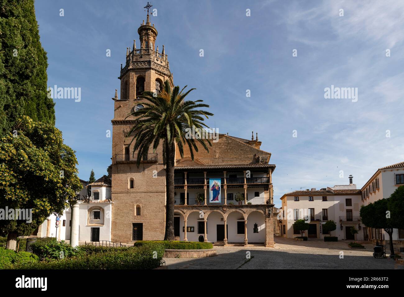 Ciudad de Roda. Bonita y pintoresca ciudad en la provincia de Málaga. Stock Photo