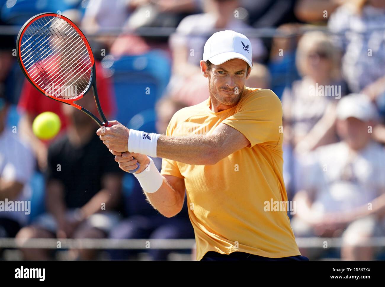 Andy Murray in action during their match against Bu Yunchaokete (not ...