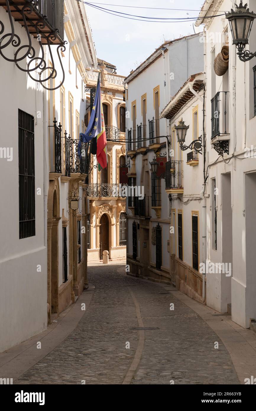 Ciudad de Roda. Bonita y pintoresca ciudad en la provincia de Málaga. Stock Photo