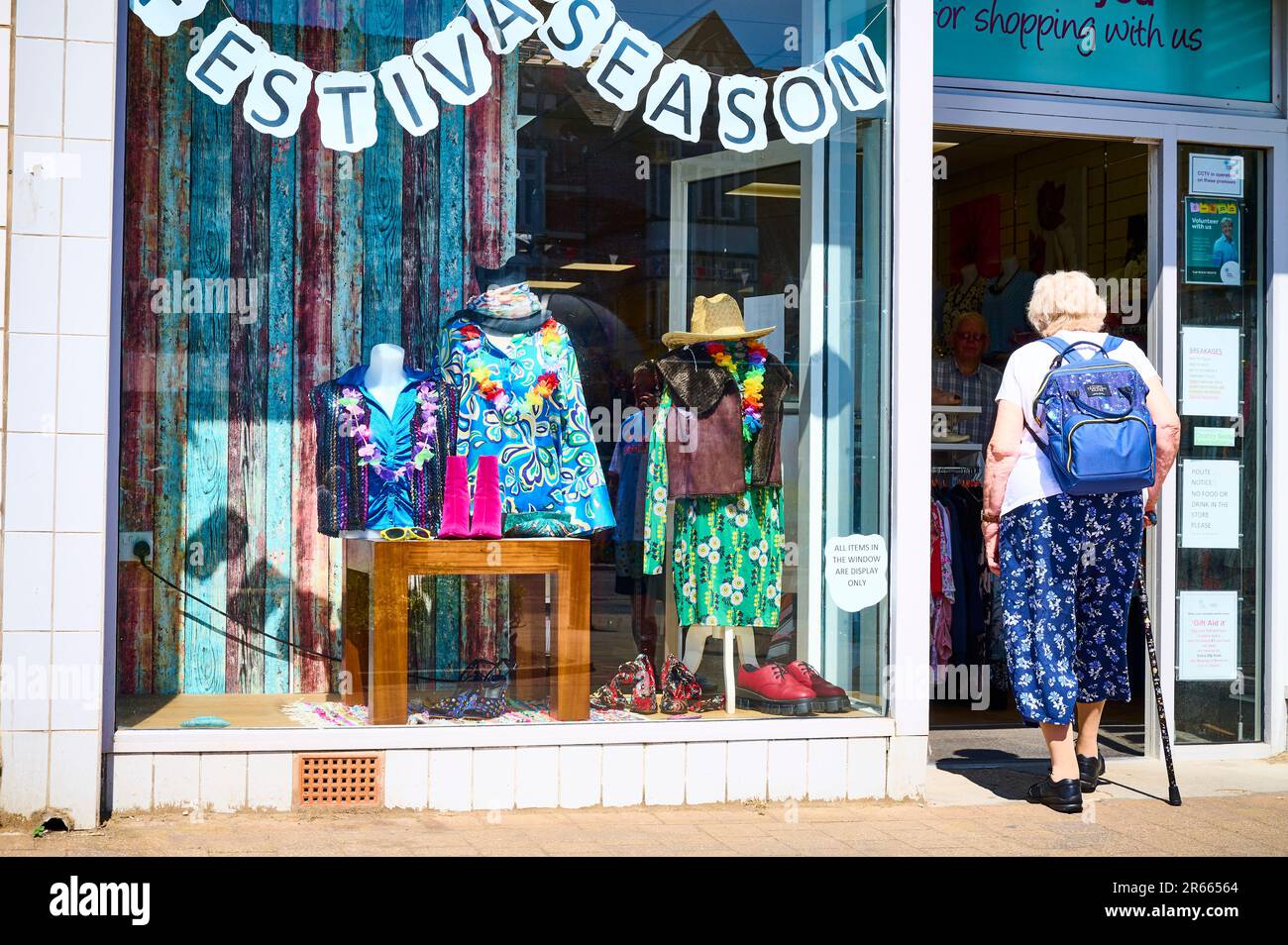 Charity shop display hi res stock photography and images Alamy