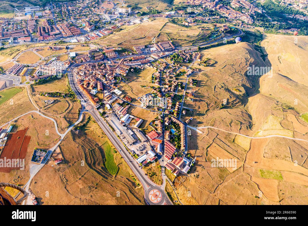 La Lastrilla is a municipality located in the province of Segovia. La Lastrilla, Segovia, Castilla y León, Spain, Europe Stock Photo