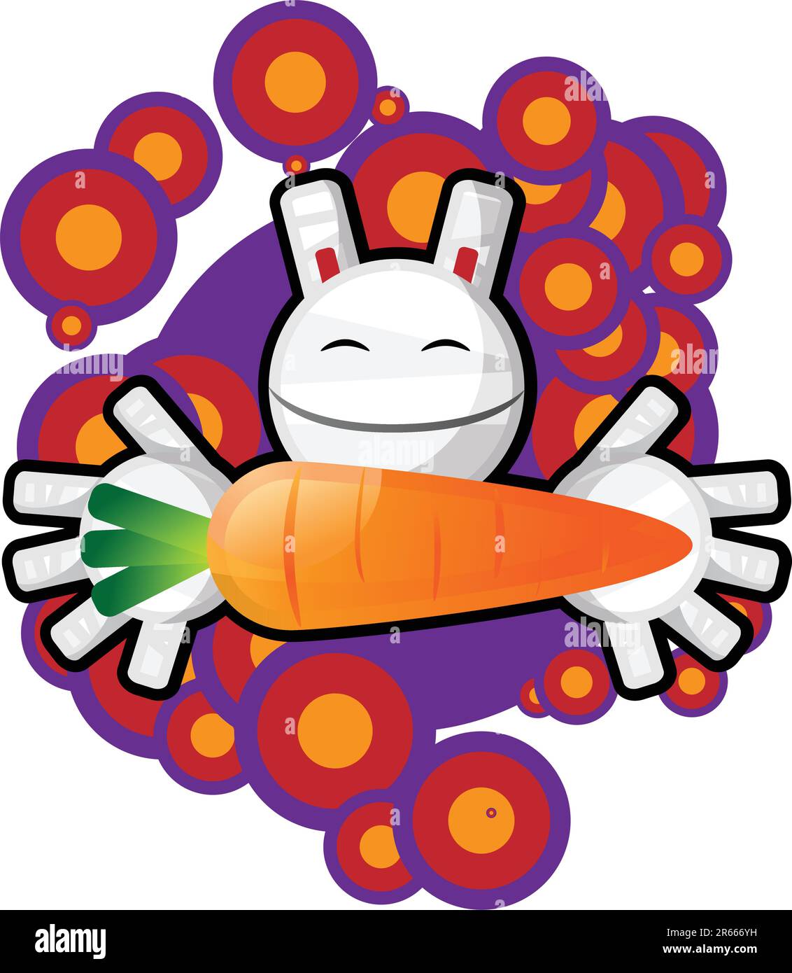 Hands pet rabbit Stock Vector Images - Alamy