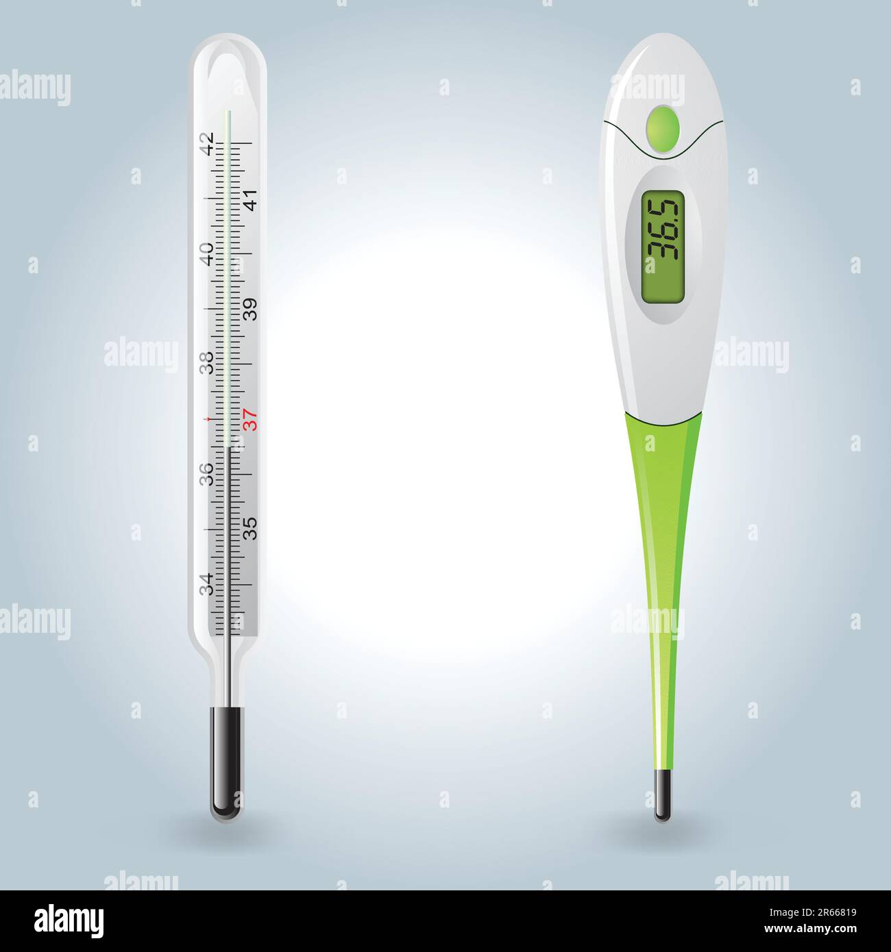 Digital clinical thermometer icon hi-res stock photography and images ...