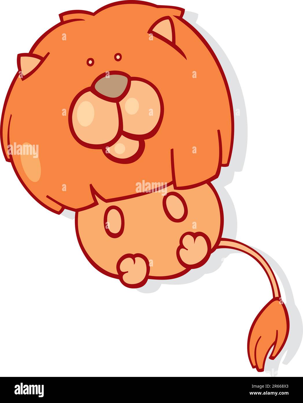 Illustration of leo zodiac sign Stock Vector Image & Art Alamy