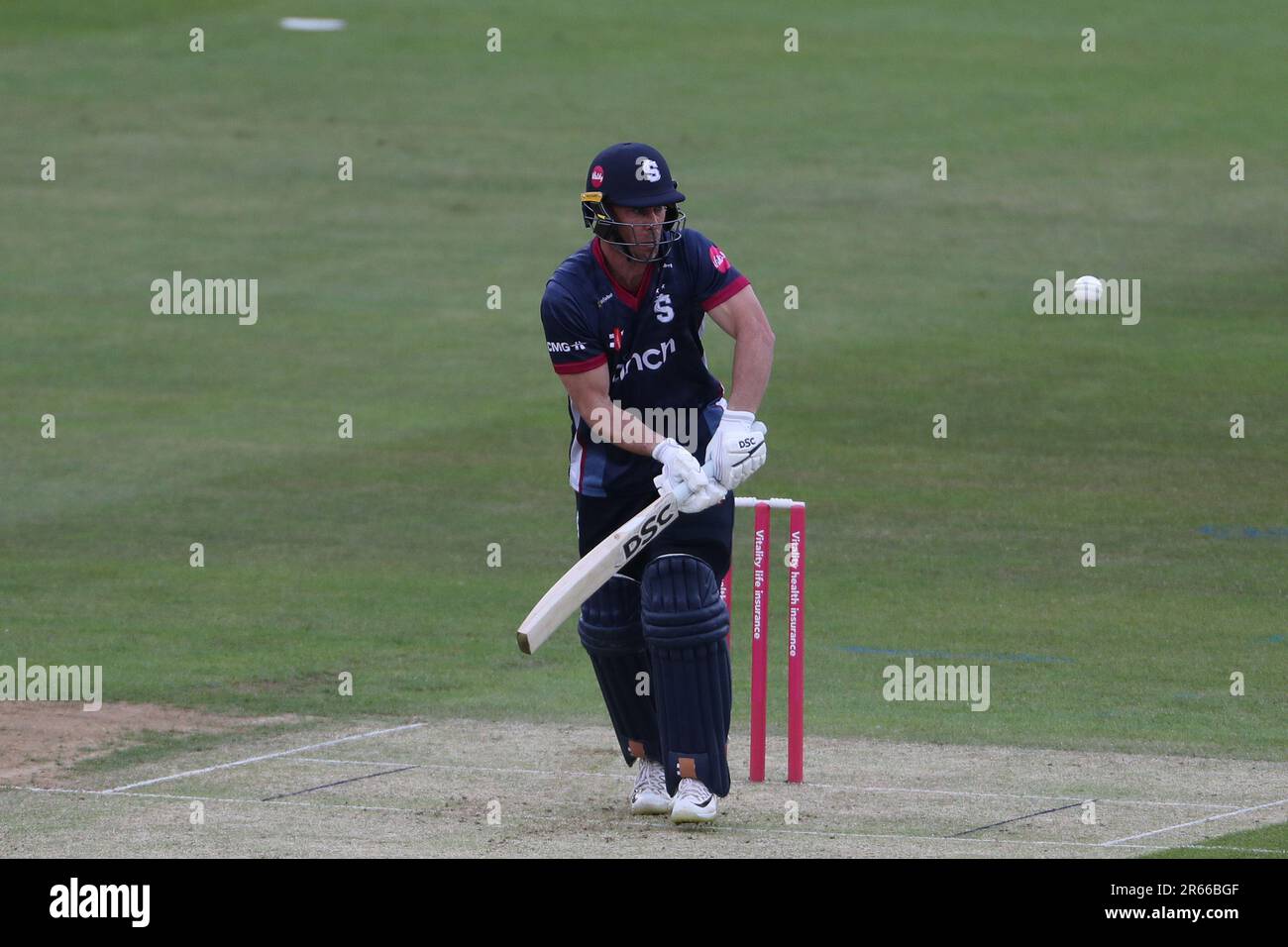 during the Vitality T20 Blast match between Durham and Northamptonshire Steelbacks at the Seat Unique Riverside, Chester le Street on Tuesday 6th June 2023. (Photo: Mark Fletcher | MI News) Credit: MI News & Sport /Alamy Live News Stock Photo
