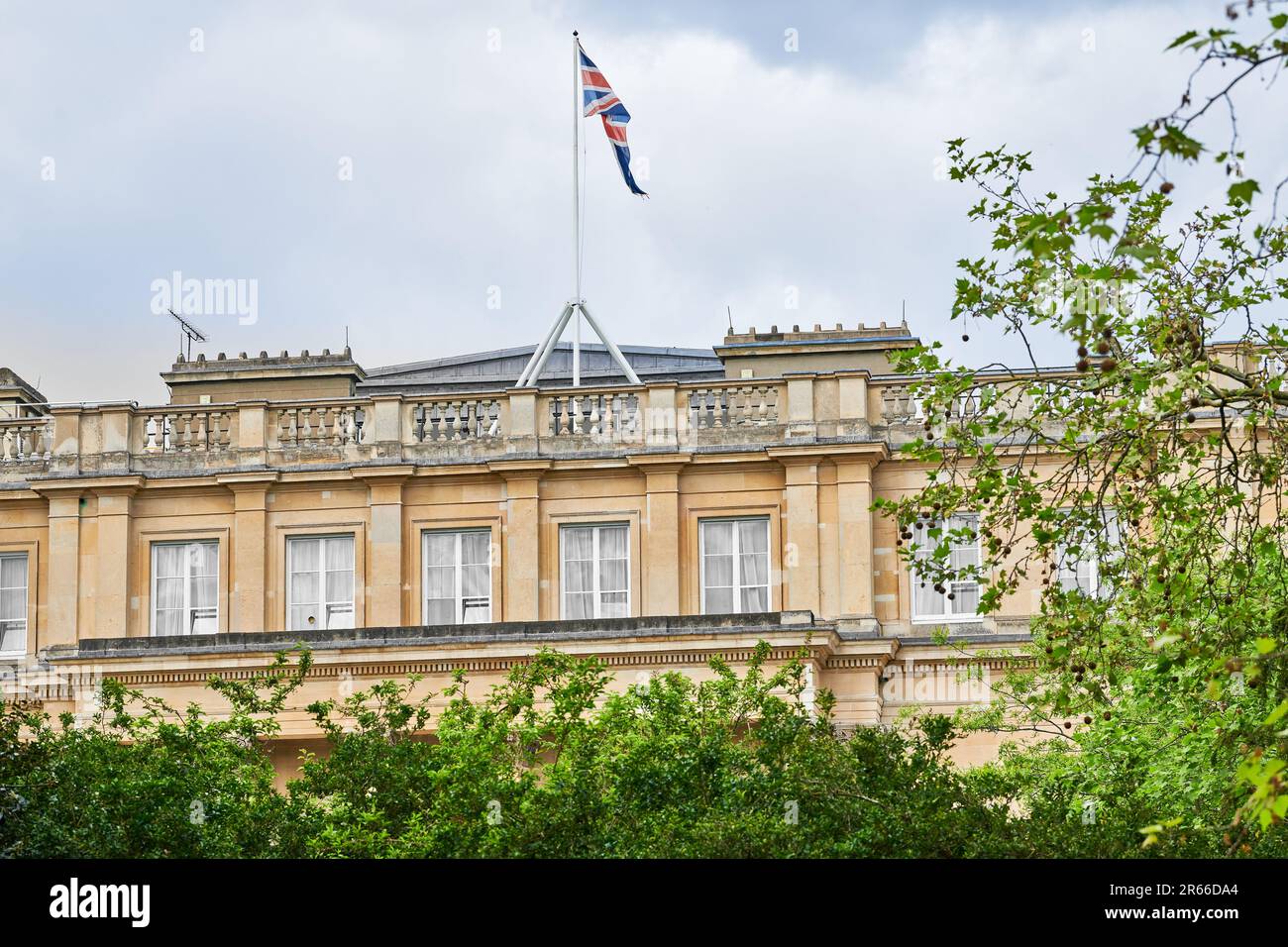 Lancastser House, a royal mansion, on the Mall, near Buckingham Palace