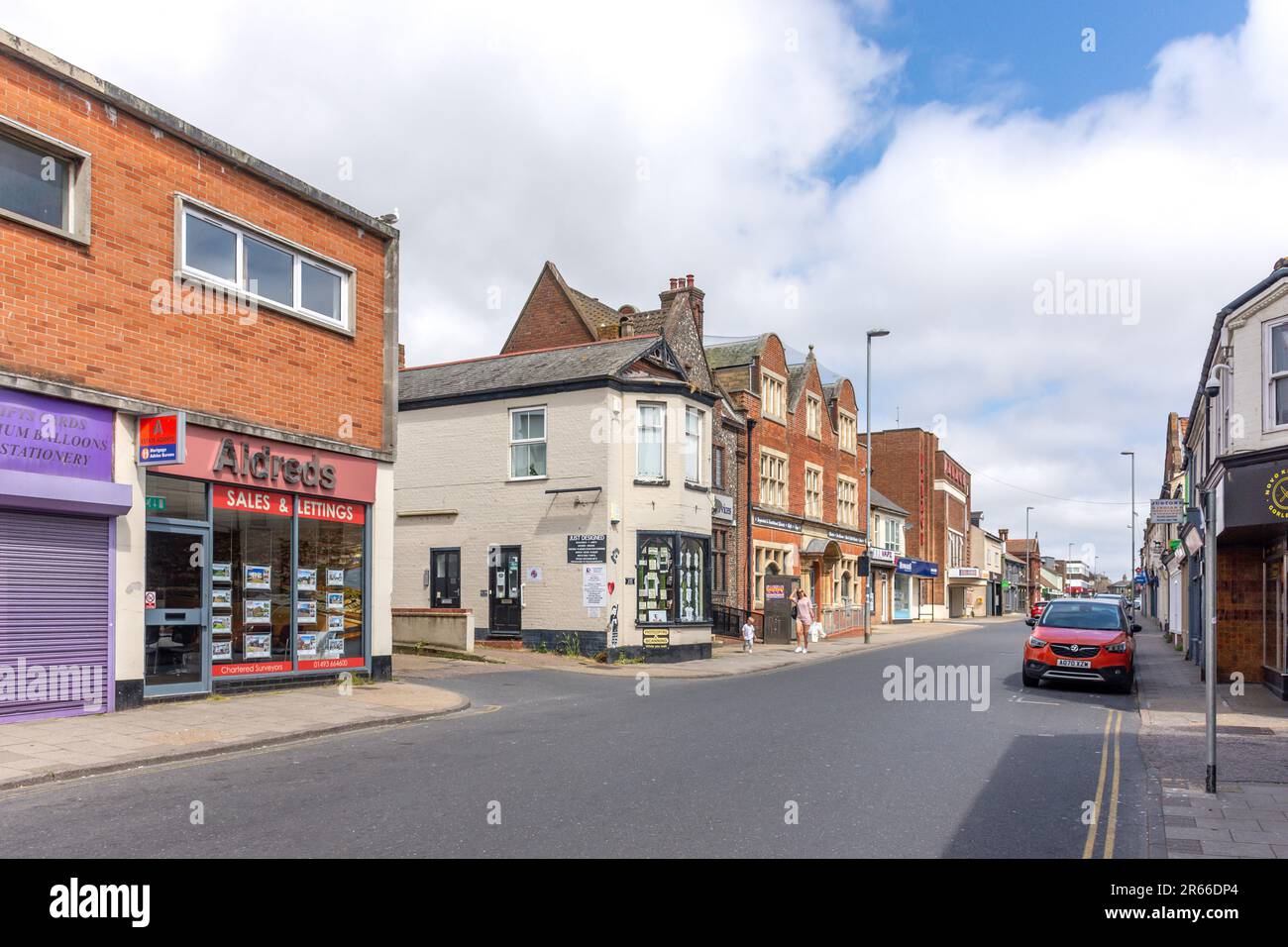 High Street, GorlestononSea, Great Yarmouth, Norfolk, England, United