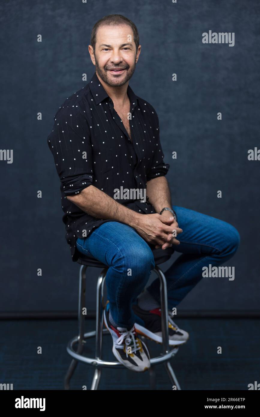 Ricardo Rojas poses for a portrait to promote the series "And Just Like