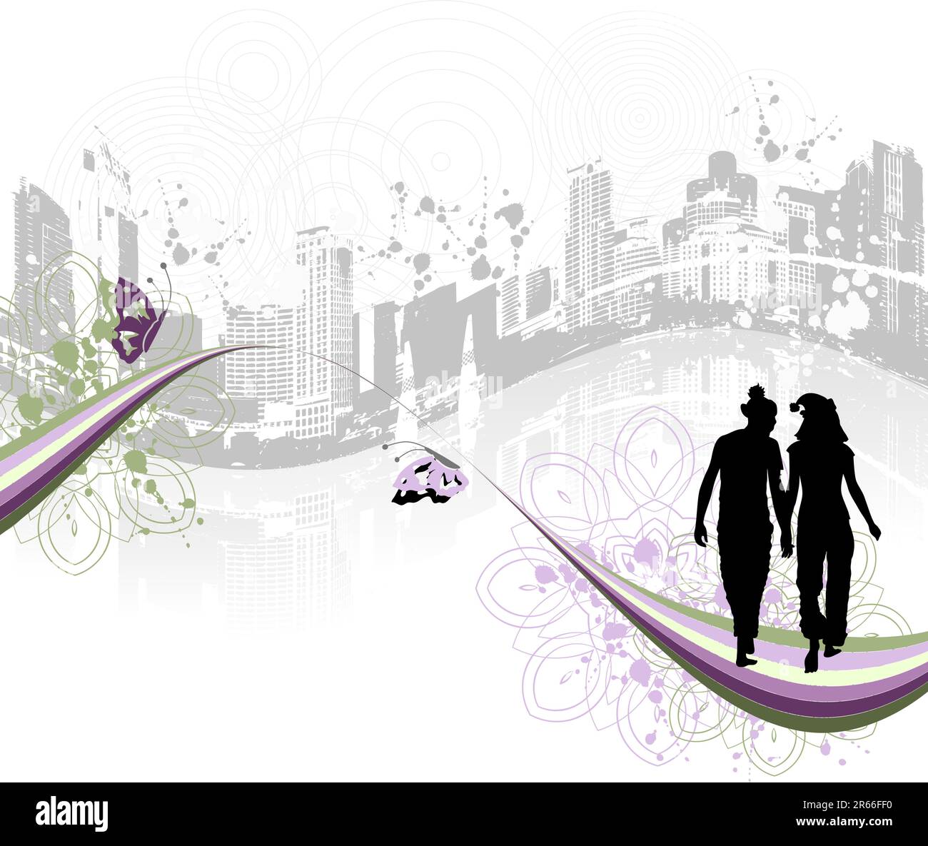 Cityscape background, urban art Stock Vector Image & Art - Alamy
