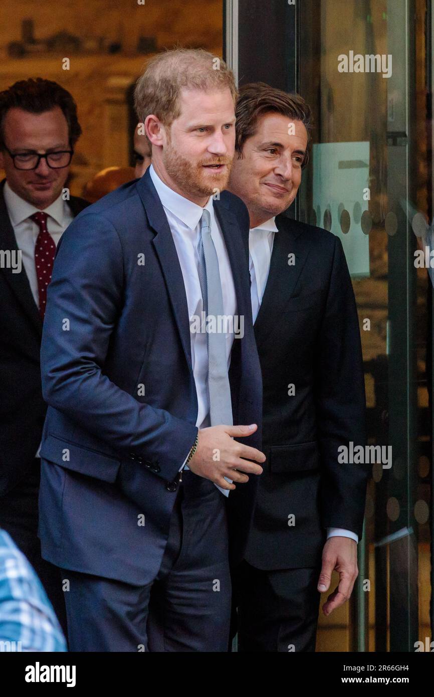 Royal Courts of Justice, London, UK. 7th June 2023. Prince Harry