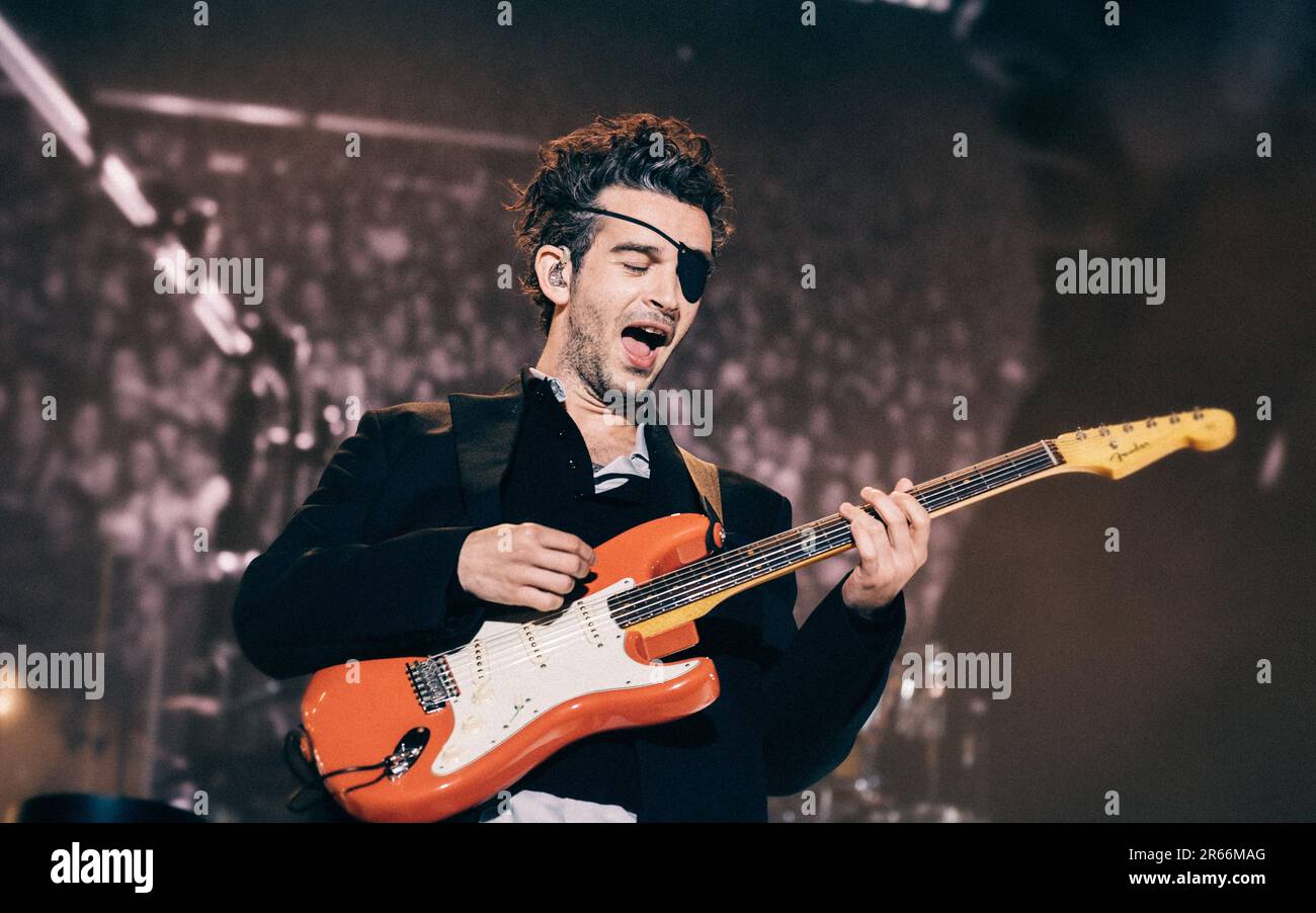 Aarhus, Denmark. 02nd, June 2023. The English rock band The 1975