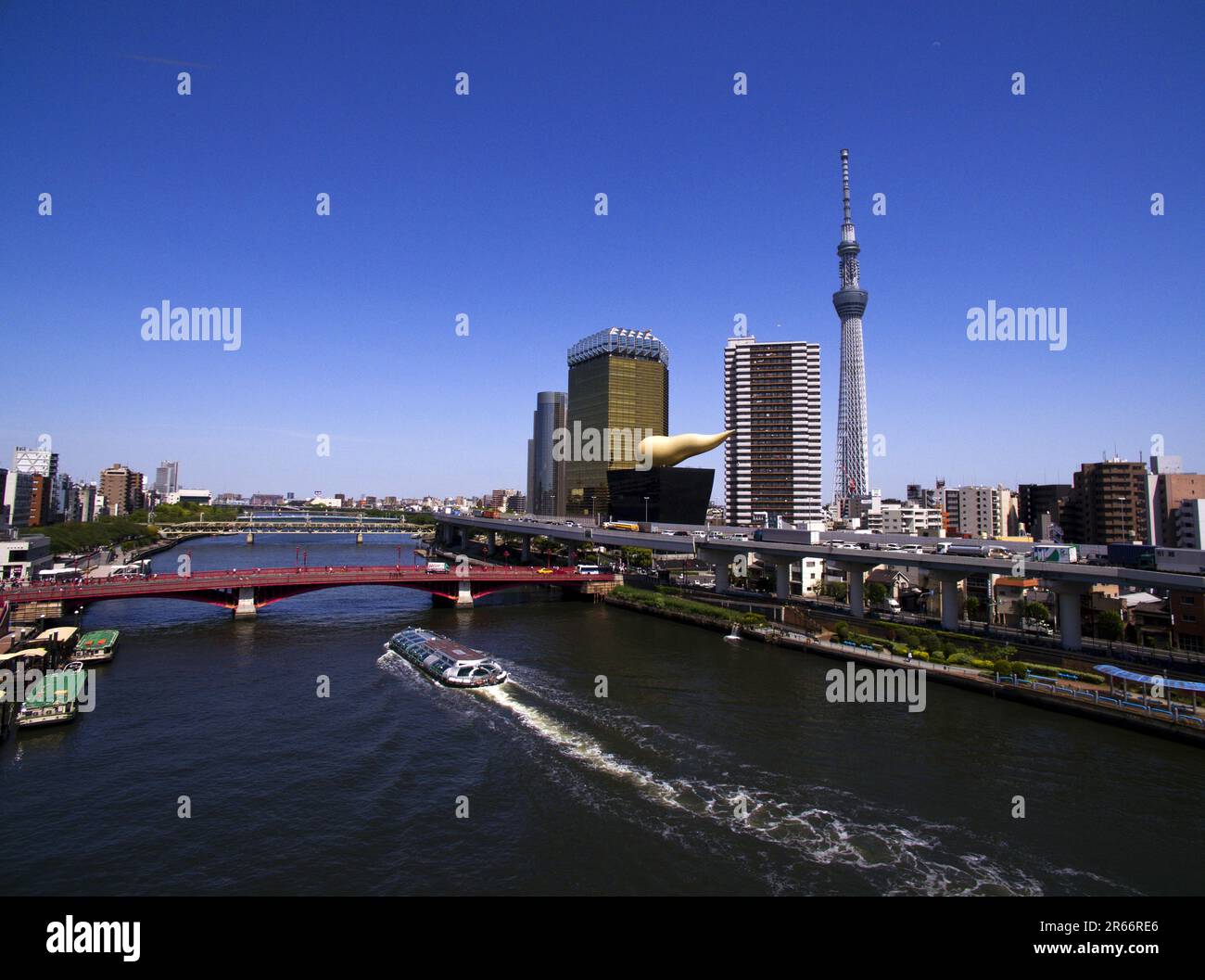 Sumida Rver Asakusa Sumida River Stock Photo - Alamy