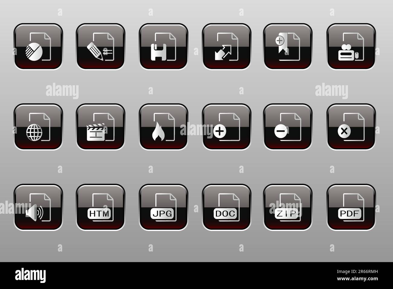 Document and File formats Stock Vector Image & Art - Alamy