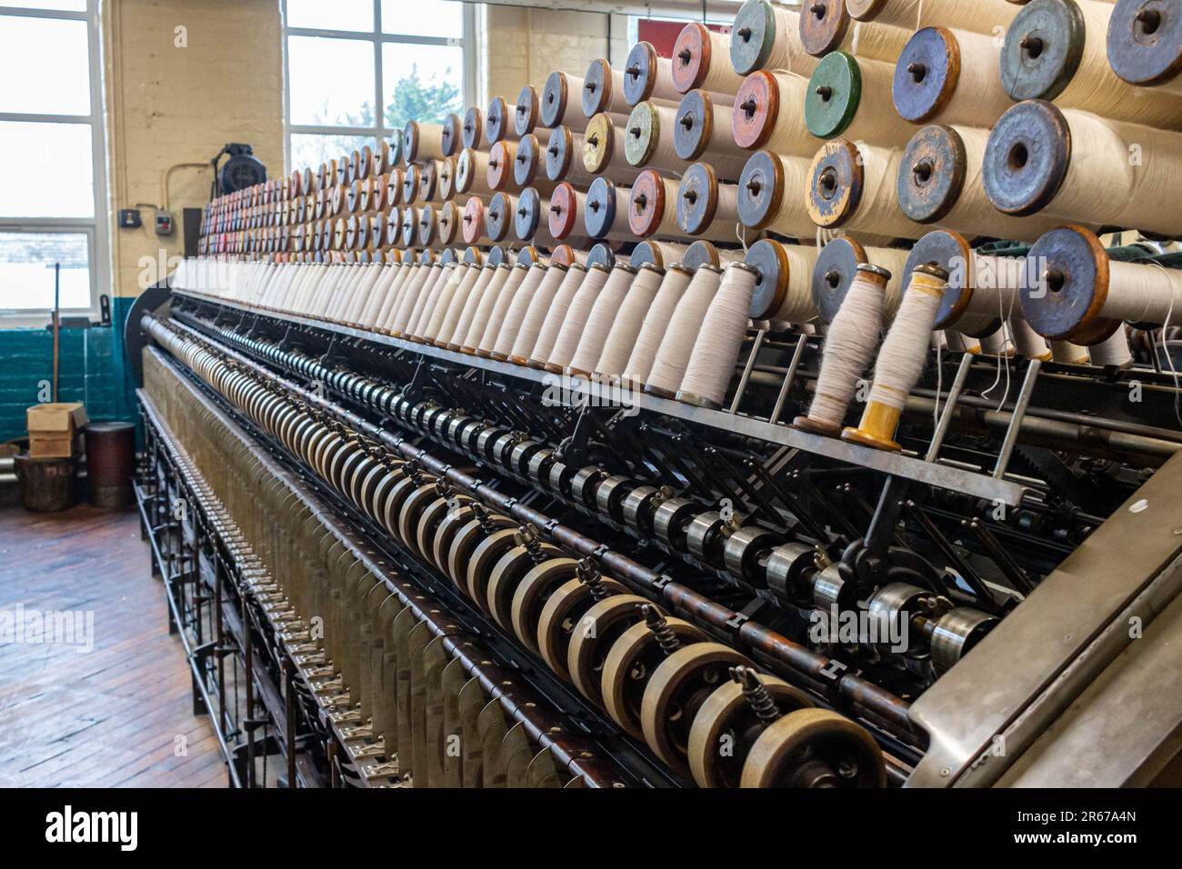 Modern Wool Spinning