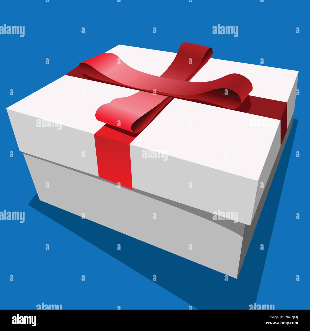 vector illustration of a gift box Stock Vector Image & Art - Alamy