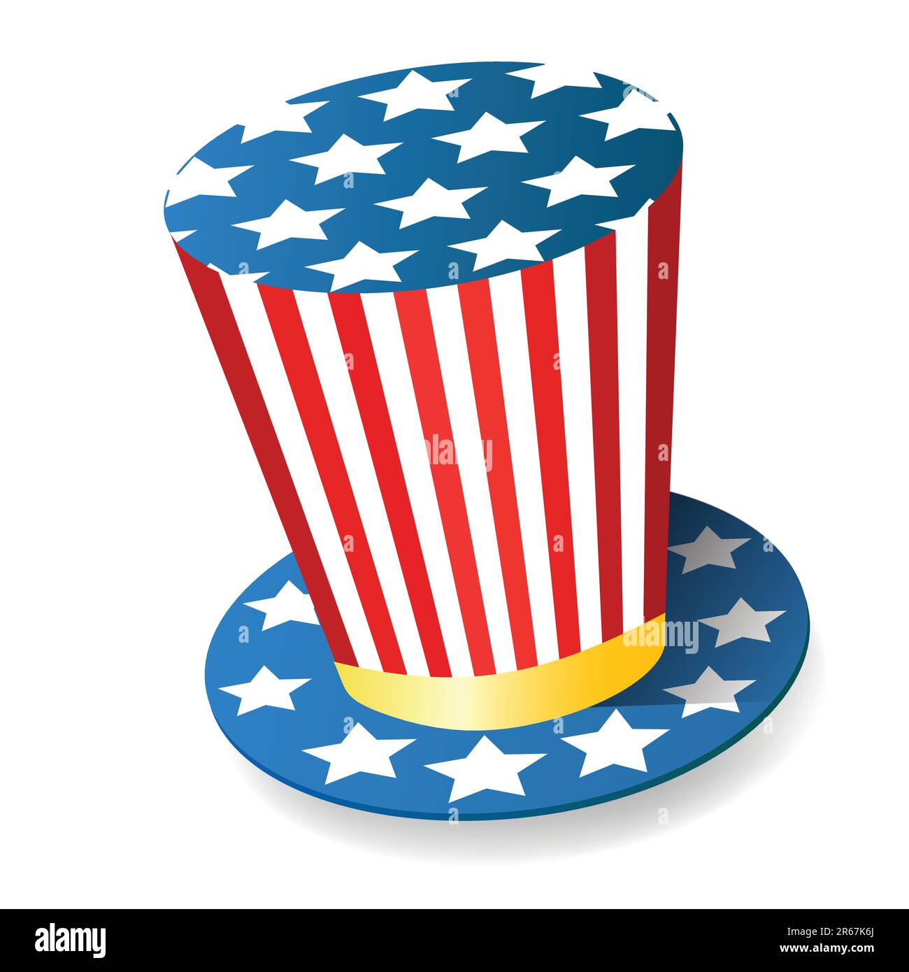 Uncle Sam Hat Stock Vector