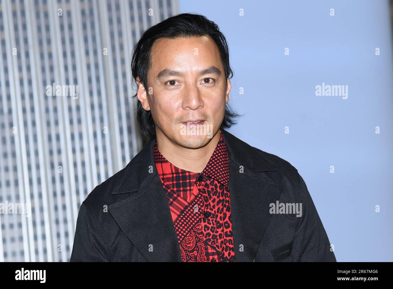 New York, USA. 07th June, 2023. Actor Daniel Wu visits the Empire State Building to celebrate the success of Disney's "American Born Chinese" in New York, NY on June 7, 2023. (Photo by Efren Landaos/Sipa USA) Credit: Sipa US/Alamy Live News Stock Photo