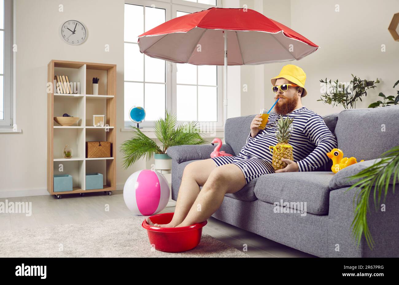 Funny guy in bathing suit hires stock photography and images Alamy