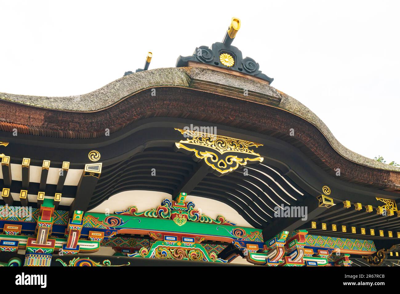 Katori Jingu Shrine in fresh green Stock Photo Alamy