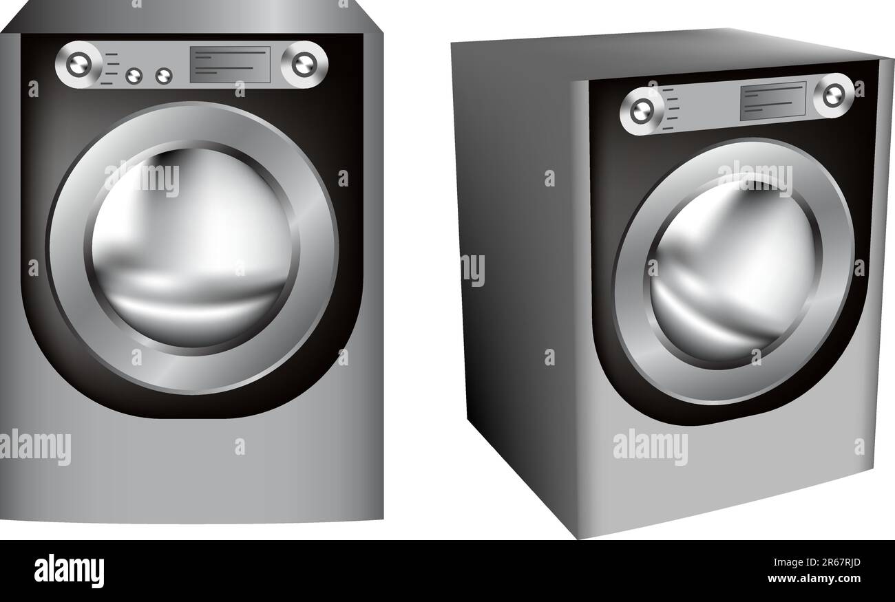 Vector washing machine Stock Vector Image & Art Alamy