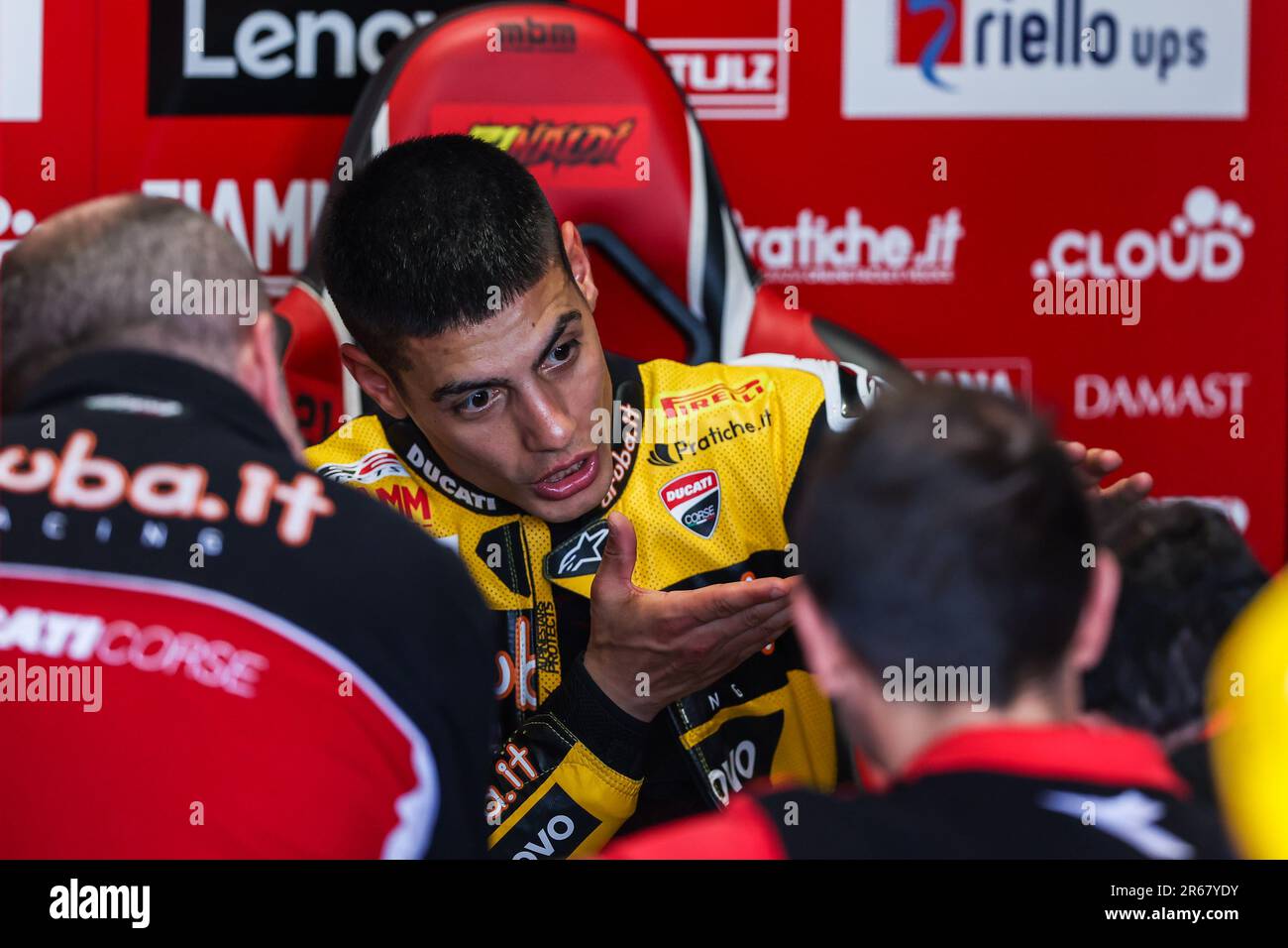 Michael Ruben Rinaldi of Aruba.it Racing - Ducati with Ducati Panigale ...