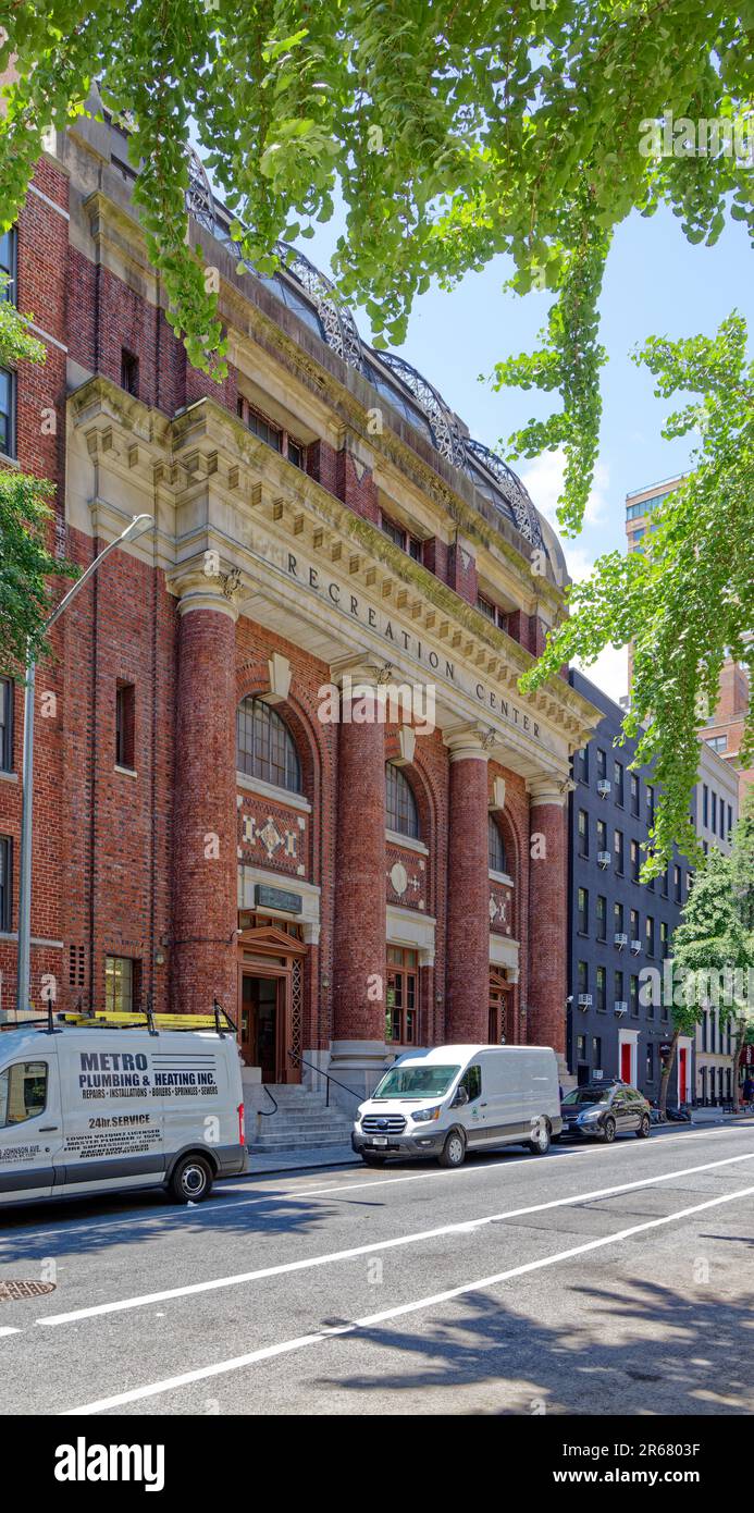 342 East 54th Street, built as a NYC public bath when many tenements