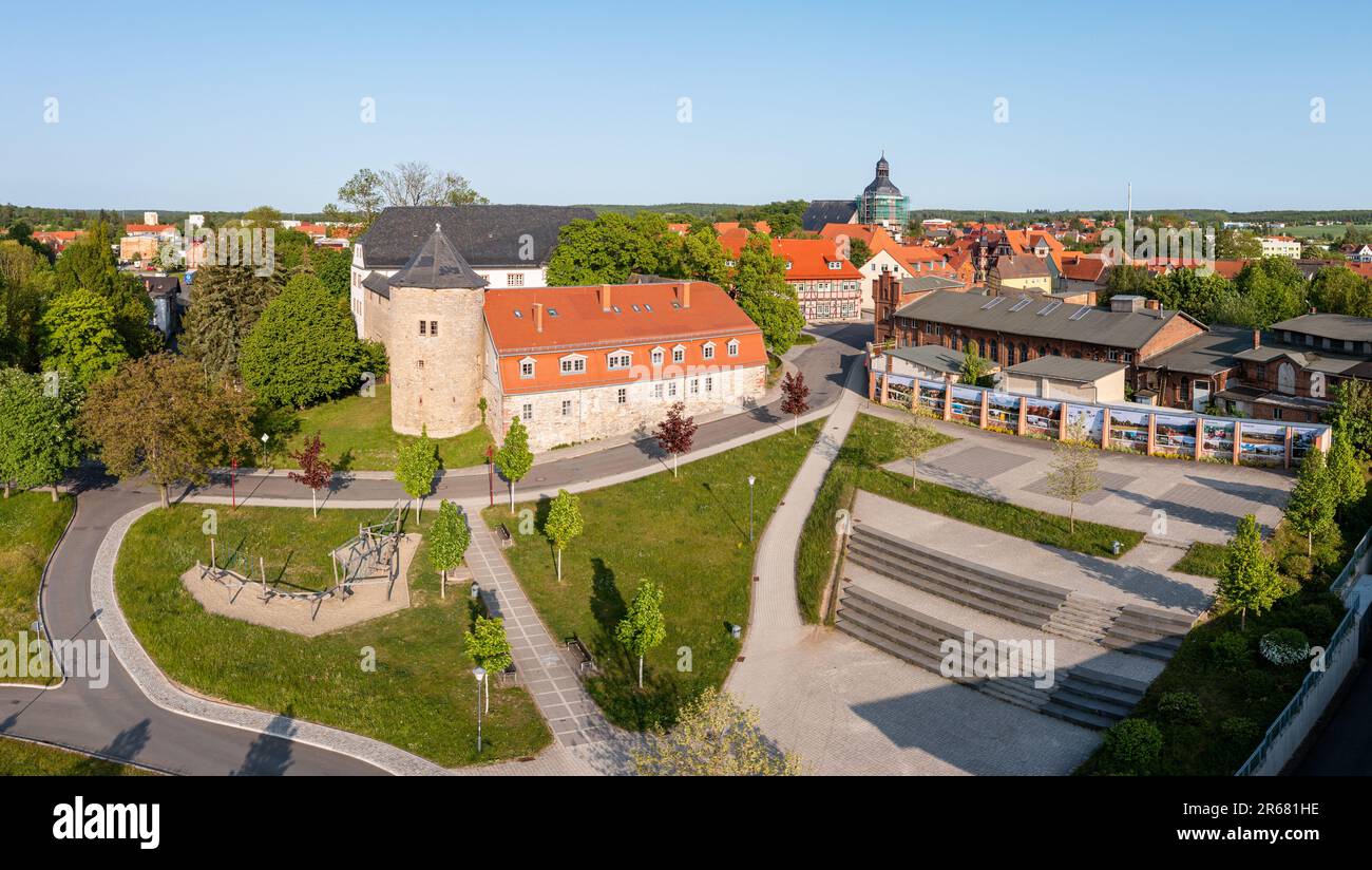 Harzgerode Luftbild von harzgerode hi-res stock photography and images - Alamy