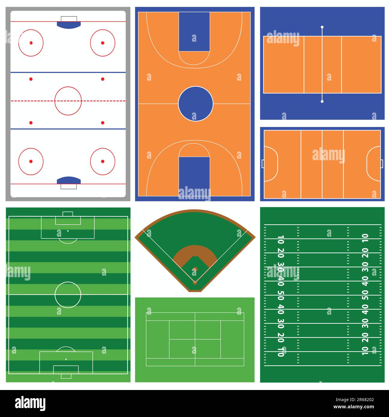 Various fields Stock Vector Images - Alamy