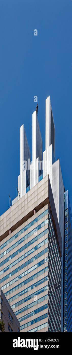 425 Park Avenue, a sleek glass-and-steel addition to Midtown Manhattan ...