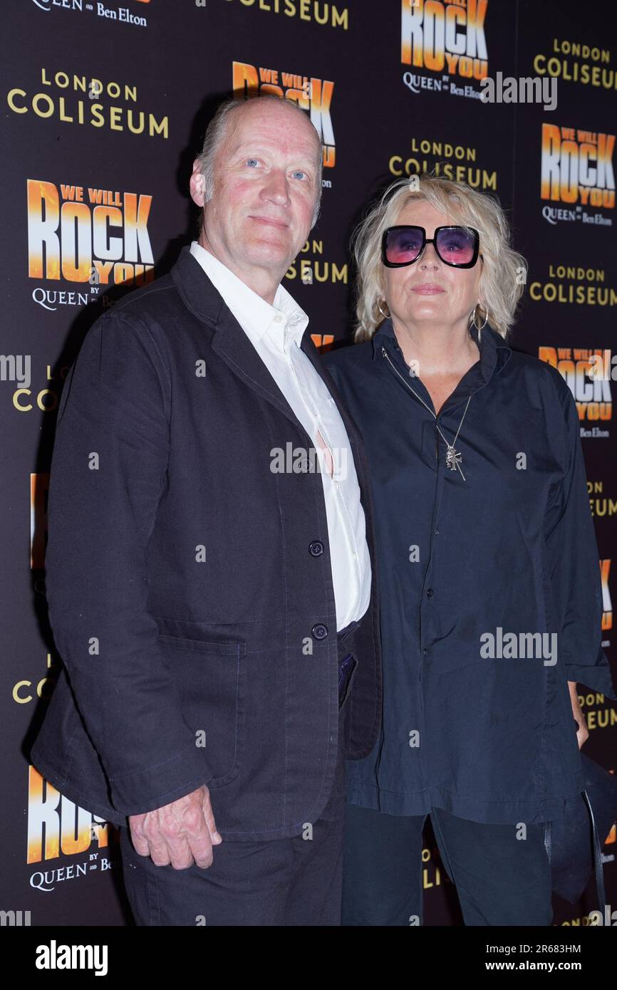Ade Edmondson and Jennifer Saunders attend the gala performance of We Will Rock You at the London Coliseum, central London. Picture date: Wednesday June 7, 2023. Stock Photo