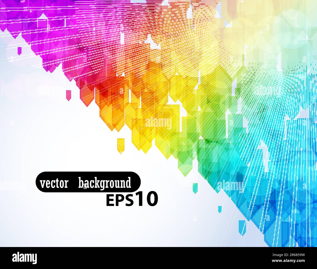 Abstract arrow shapes suuny vector background Stock Vector Image & Art ...